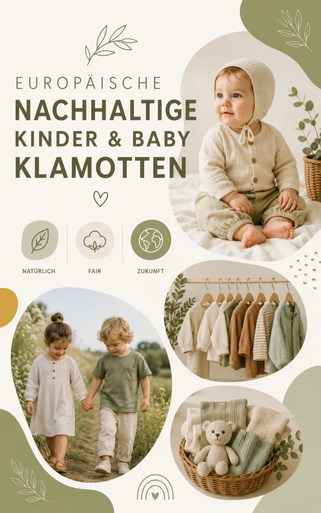 Bio-Baumwolle, Wolle und Leinen für Baby- und Kinderklamotten