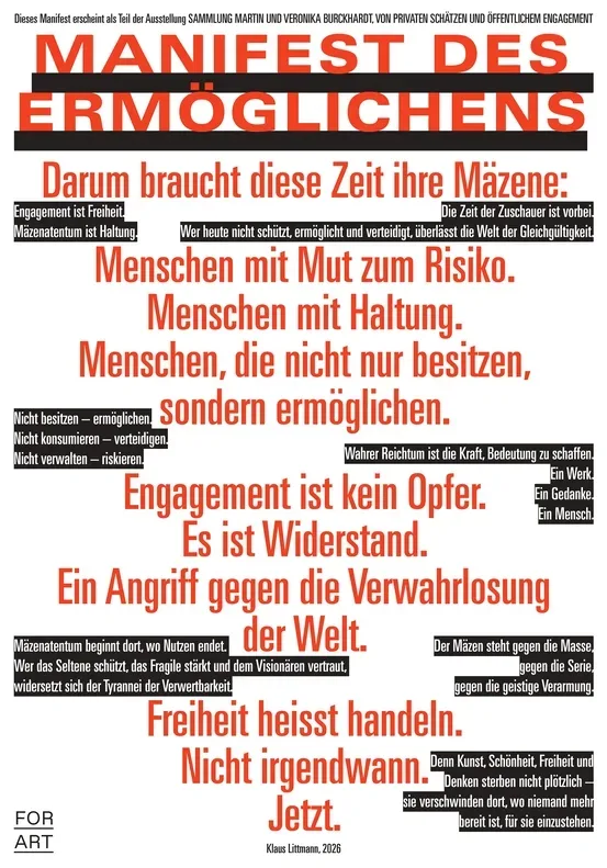 MANIFEST DES ERMÖGLICHENS