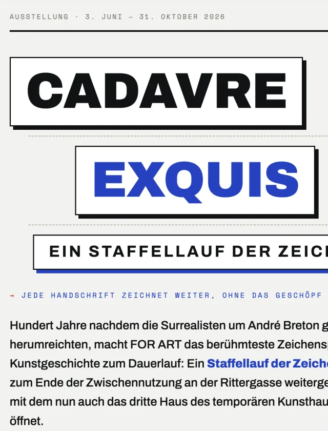 FOR ART - EXHIBITION & CAFE-BAR