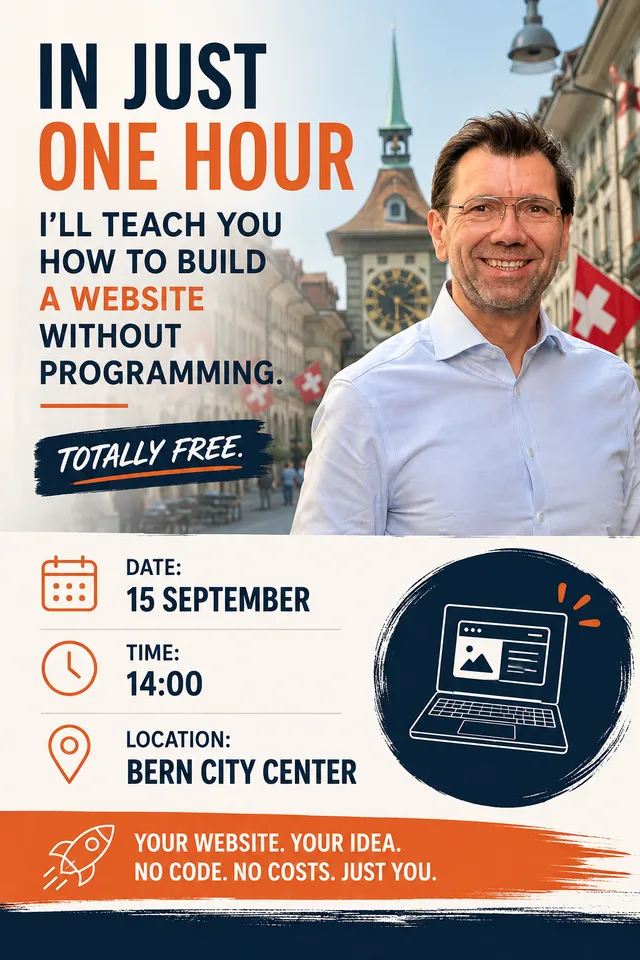 WORKSHOP: free Web Page without programming