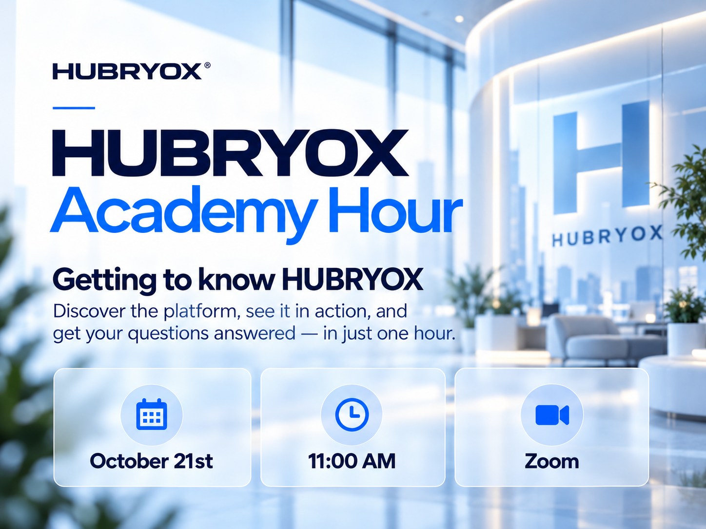 Getting to know HUBRYOX